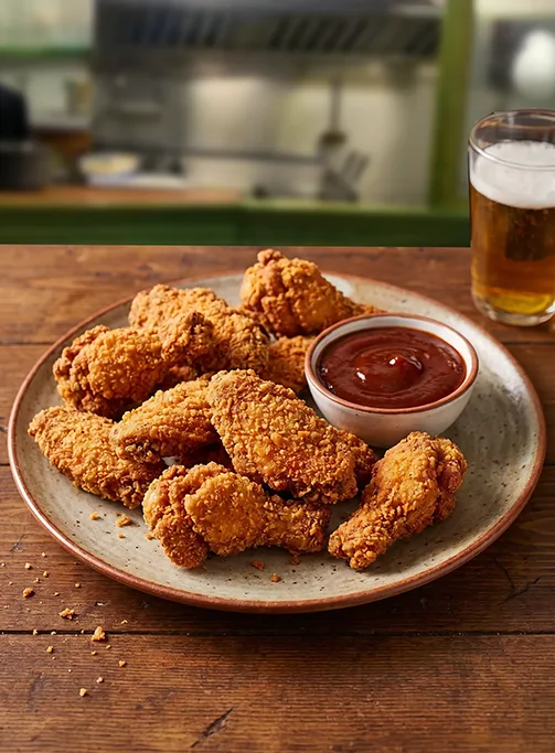 alette di pollo crispy
